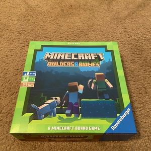 Minecraft board game for ages 10-99, 2-4 players